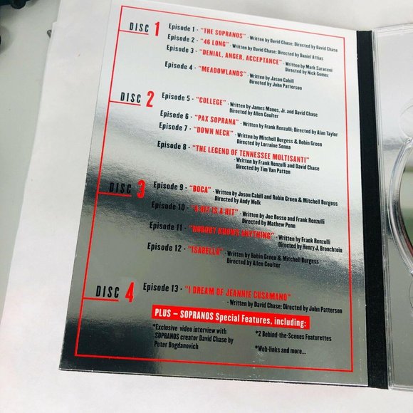 The SOPRANOS DVD Complete First and Second Seasons One Two 1st 2nd Box Set - Picture 11 of 12